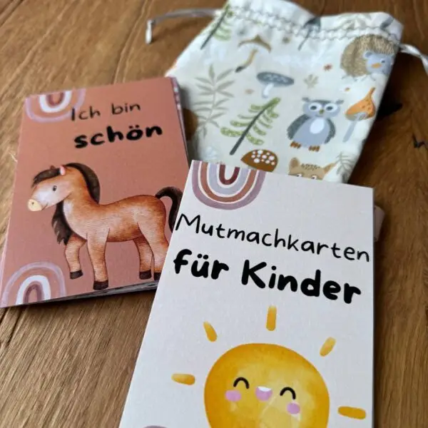 Kinder Affirmationskarten Mutmachkarten