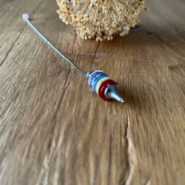 Pendel alle Chakren mit Silberkette