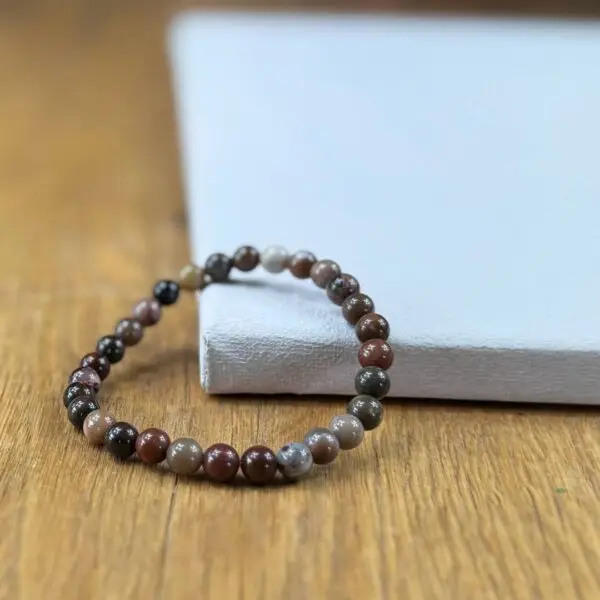 Armband-Brauner-Jasper-Armkette