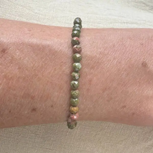 Armband-Unakite-Geschenkidee