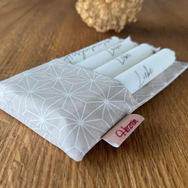 Herzrein-Geschenkset-Kerzen