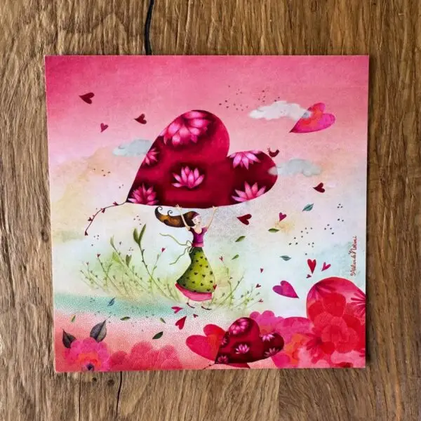 Karte-Liebe