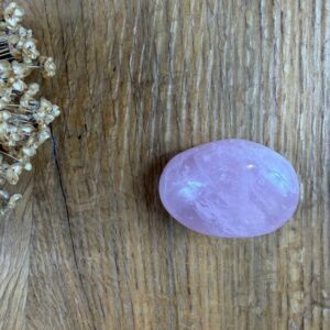 heilstein rosenquarz naturstein herzrein