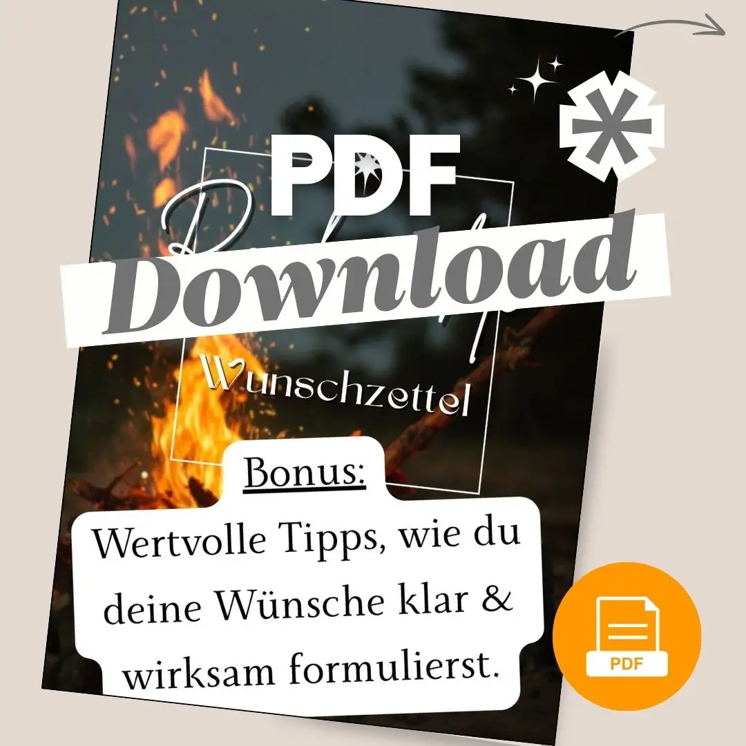 13 Wünsche Rauhnächte Ritual | PDF Wunschzettel zum Ausdrucken mit Wünsche-Bonus – Bild 4