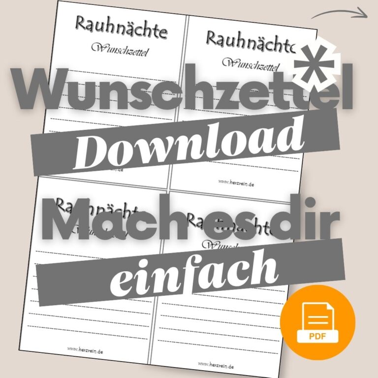 Rauhnächte Wünsche Formulieren