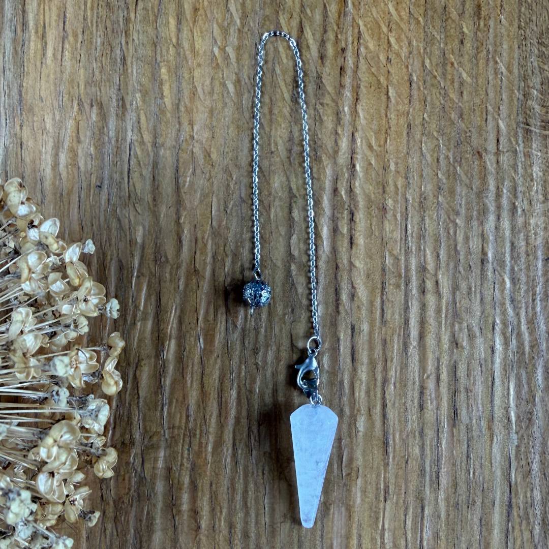 bergkristall pendel naturstein pendel