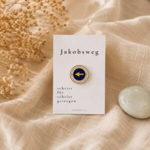 Herzreinkarte Buen Camino Pilger mit PIN Jakobsweg