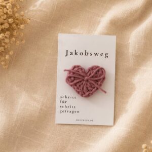 Herzreinkarte Jakobsweg Detail