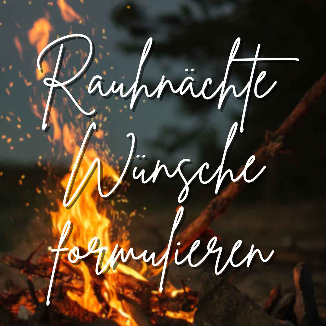 Rauhnächte Wünsche formulieren Herzrein Shop